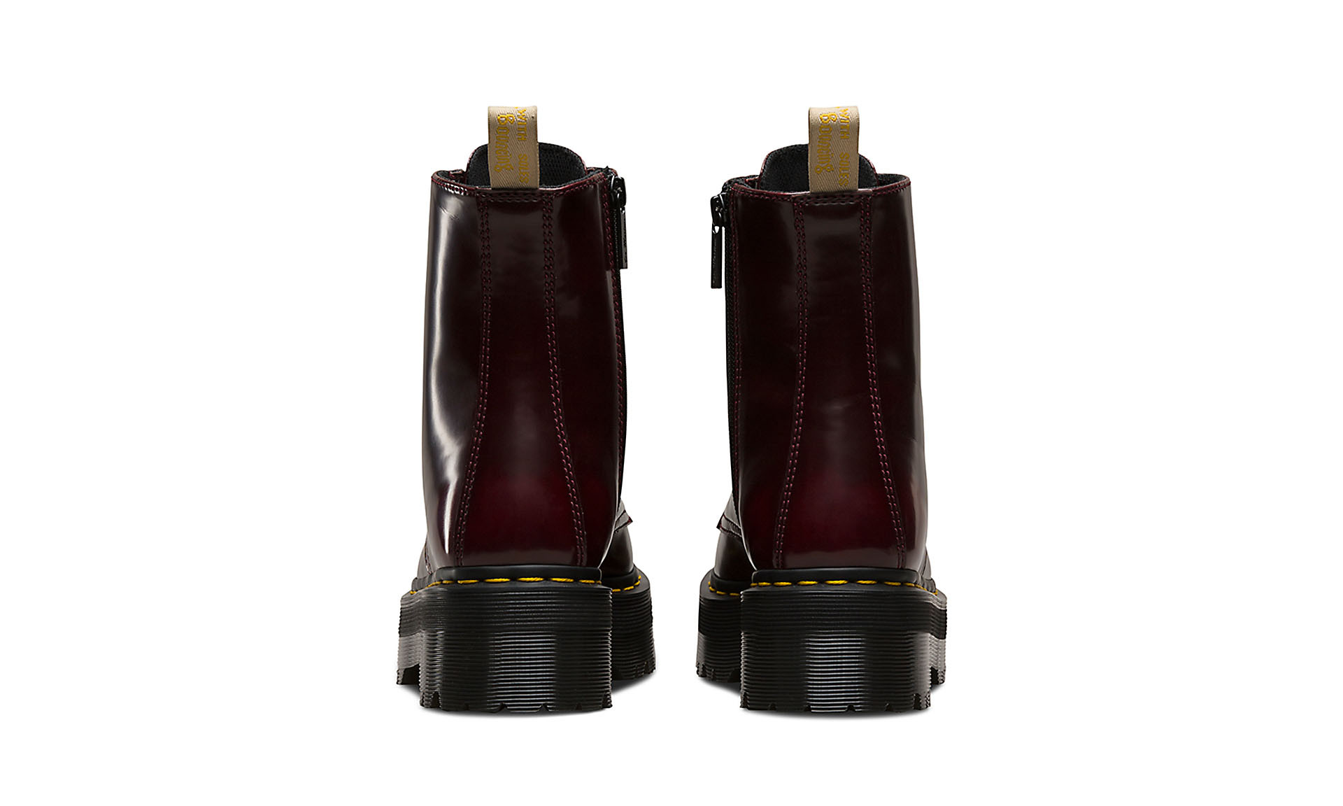 dr martens jadon cherry red